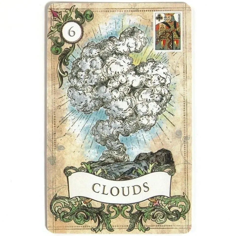 Old Style Lenormand Fortune-Telling Cards Αγγλική Έκδοση A 38 Oracle Deck Divination Fate Επιτραπέζια παιχνίδια Τράπουλες — image 5