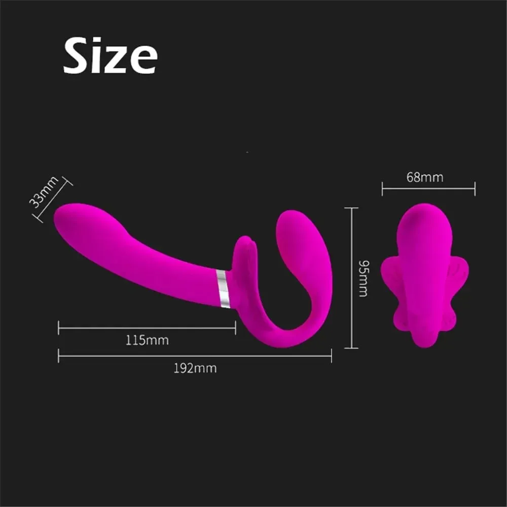 Δονητές Dildo Strapless Strap-on για γυναίκες Δικέφαλοι Δονούμενο πέος Λεσβιακά ερωτικά παιχνίδια για ενήλικες σεξουαλικά παιχνίδια για ζευγάρια