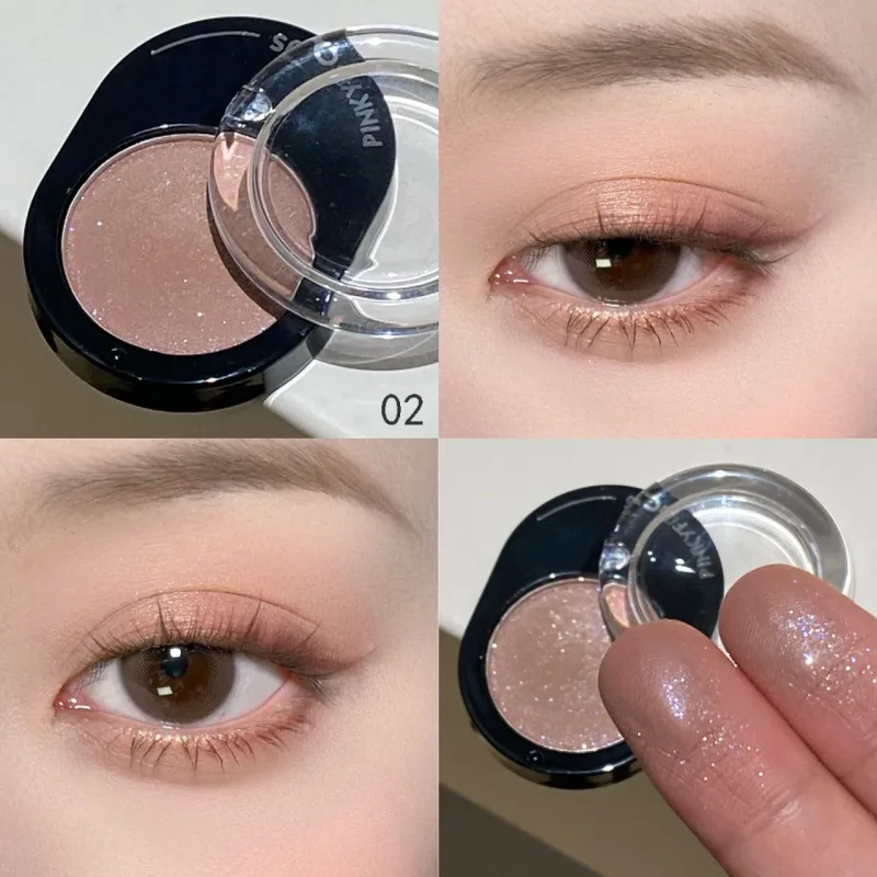 Καλλυντικά 12 χρωμάτων Diamond Shining Eyeshadow Cosmetics Μεγάλης διάρκειας Μεταξένια Εύκολη Χρωματισμός Παλέτα μακιγιάζ με σκιές ματιών φωτεινή μαργαριτάρι — image 9
