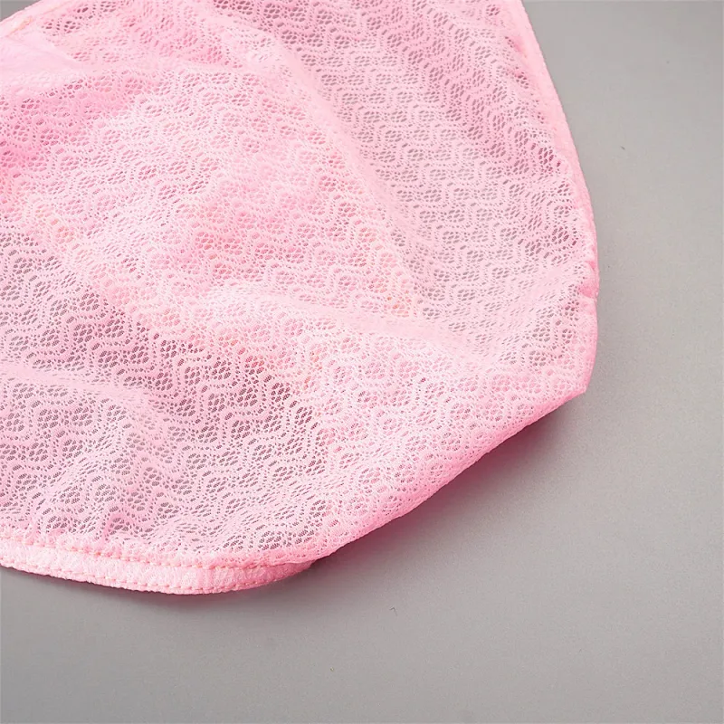 Ultra Thin Strap Mesh Nylon Briefs for Men Bulge Pouch Low Rise Breathable Male Underwear Sexy Plus Size Panties S-XL — image 12
