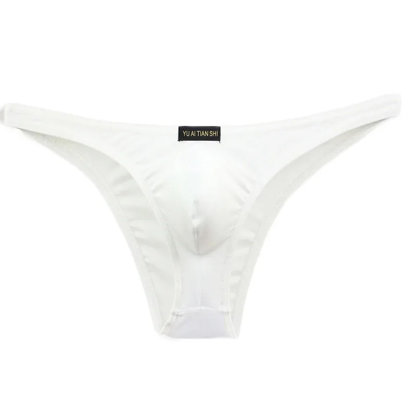 Sexy Underwear Men's Briefs Low Waist Nylon Jockstrap Mini Briefs Bikini Shorts Jockstrap Cueca Underpants Jockmail