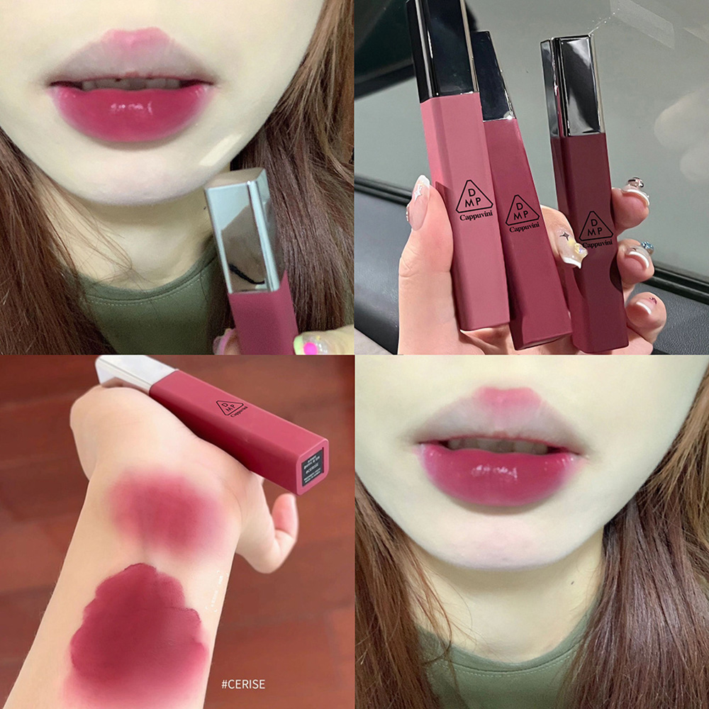 Cappuvini Matte Velvet Lip Glaze Moisturizing Smooth Long-Lasting Lipstick Makeup Lip Gloss — image 4