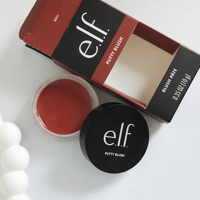 Hot Sale New Elf Bubblegum-Cherry Mango-Watermelon Lasting Moisturizer Lip Gloss Lip Balm & 8 Colors Cream Blush Brand Cosmetics — image 39