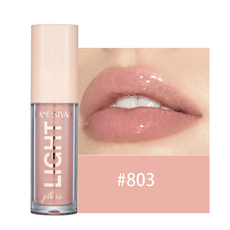 12 Χρώματα Mirror Pearl Lip Gloss μακράς διαρκείας Ενυδατική λάμψη Glitter Lip Glaze Αδιάβροχο γυαλί υγρό κραγιόν Γυναικείο μακιγιάζ