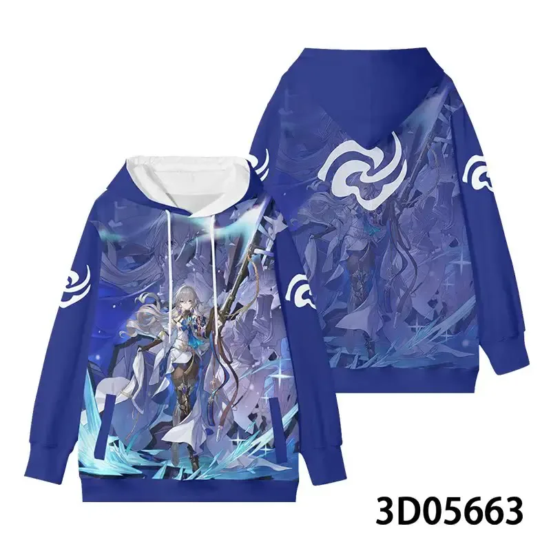 ใหม่เกมHonkai: Star Railทั้งหมดบทบาทเล่นHoodies 3Dพิมพ์อะนิเมะเสื้อกันหนาวขนาดใหญ่ผู้ชายผู้หญิงแขนยาวTracksuit Pullover — image 33