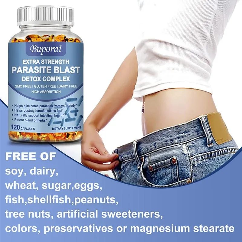 Parasite Blast Detox Complex – Távolítsa el a parazitákat, tisztítja a beleket és javítja az emésztést — image 6