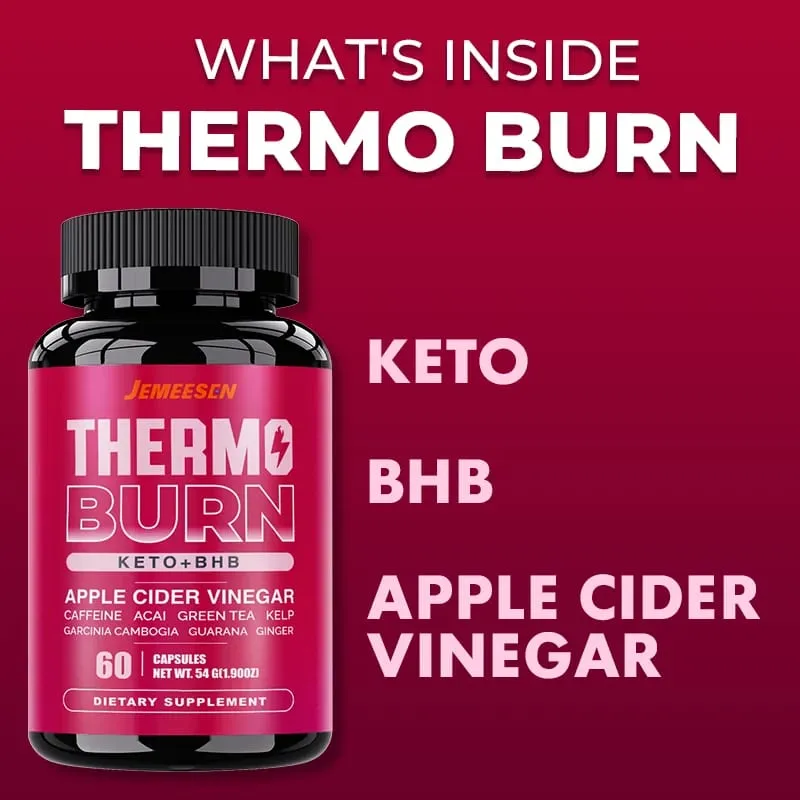 BHB Dietary Capsules with BHB Premium Blend Acai Fruit Green Tea Leaf Anti-carb Diet and Fat Burning Metabolism Boost Detox