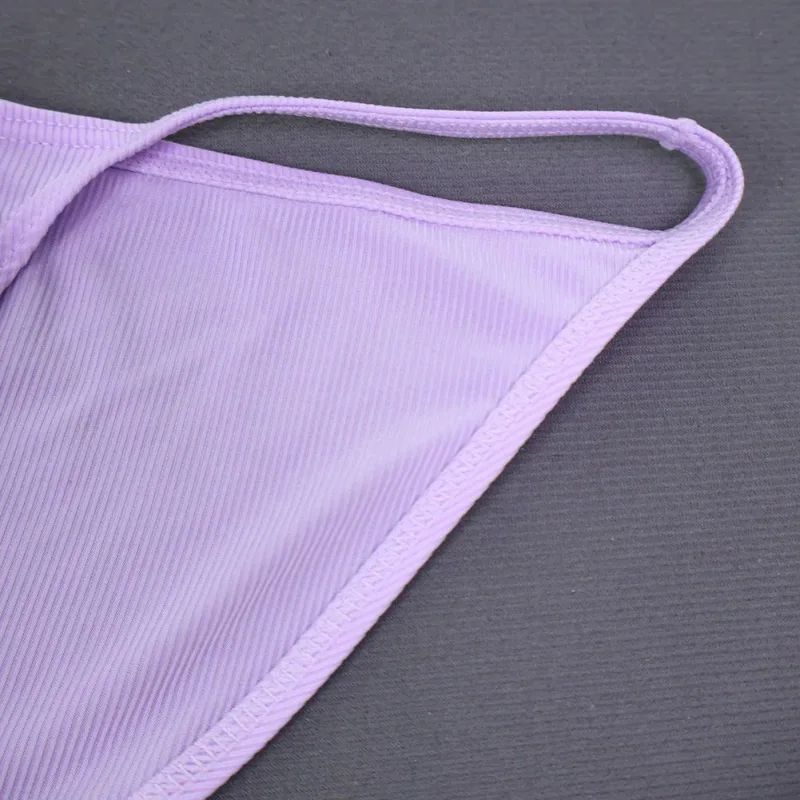 Men Fashion Ribbing Sexy High Fork Underwear Briefs U Convex Pouch Low Rise Man Comfortable Underpants Quick-drying — image 30