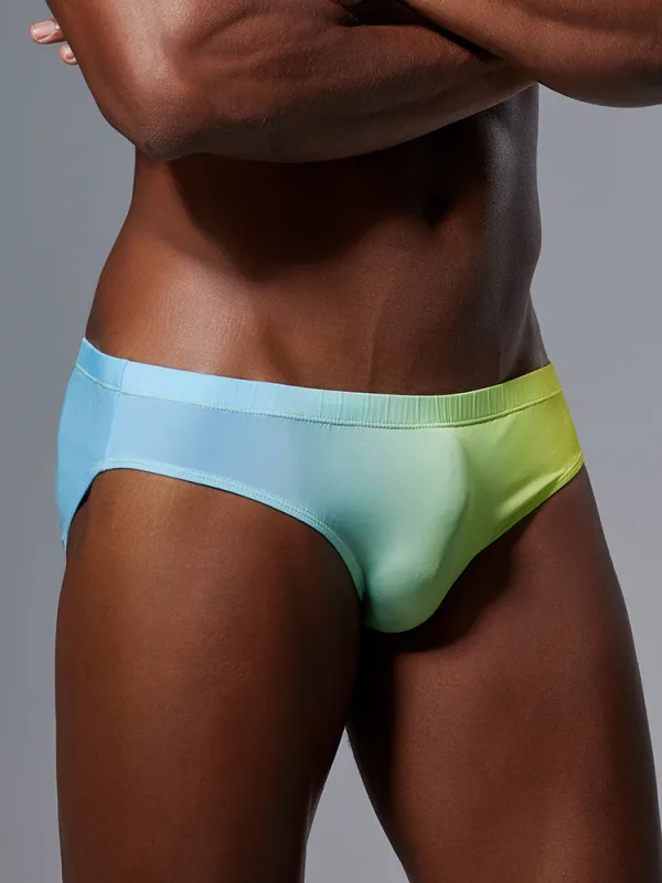 Men's triangular underwear with ice silk thin design, fast drying, high elasticity, low waist, sexy, slim fit, youth fashion — image 16