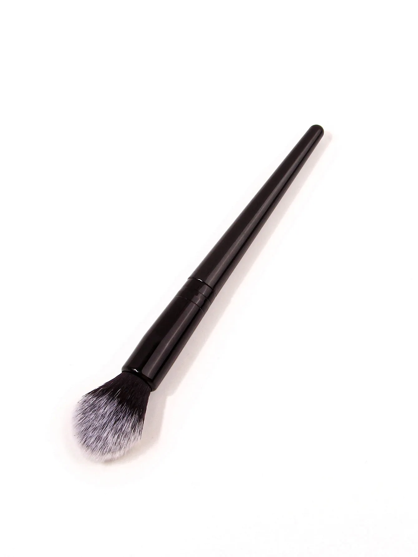 Pêssego coração blush escova em pó blush creme líquido blush pincéis de maquiagem plana pequena precisa blush escova ferramentas de maquiagem