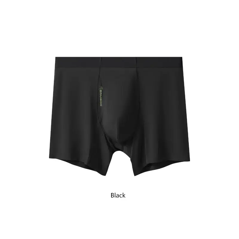 2pcs New Bamboo Fiber Man Underwear Lengthen Sport Men Boxers Regenerated Fibers Underpants L XL XXL 3XL 4XL Side Open Design — image 1