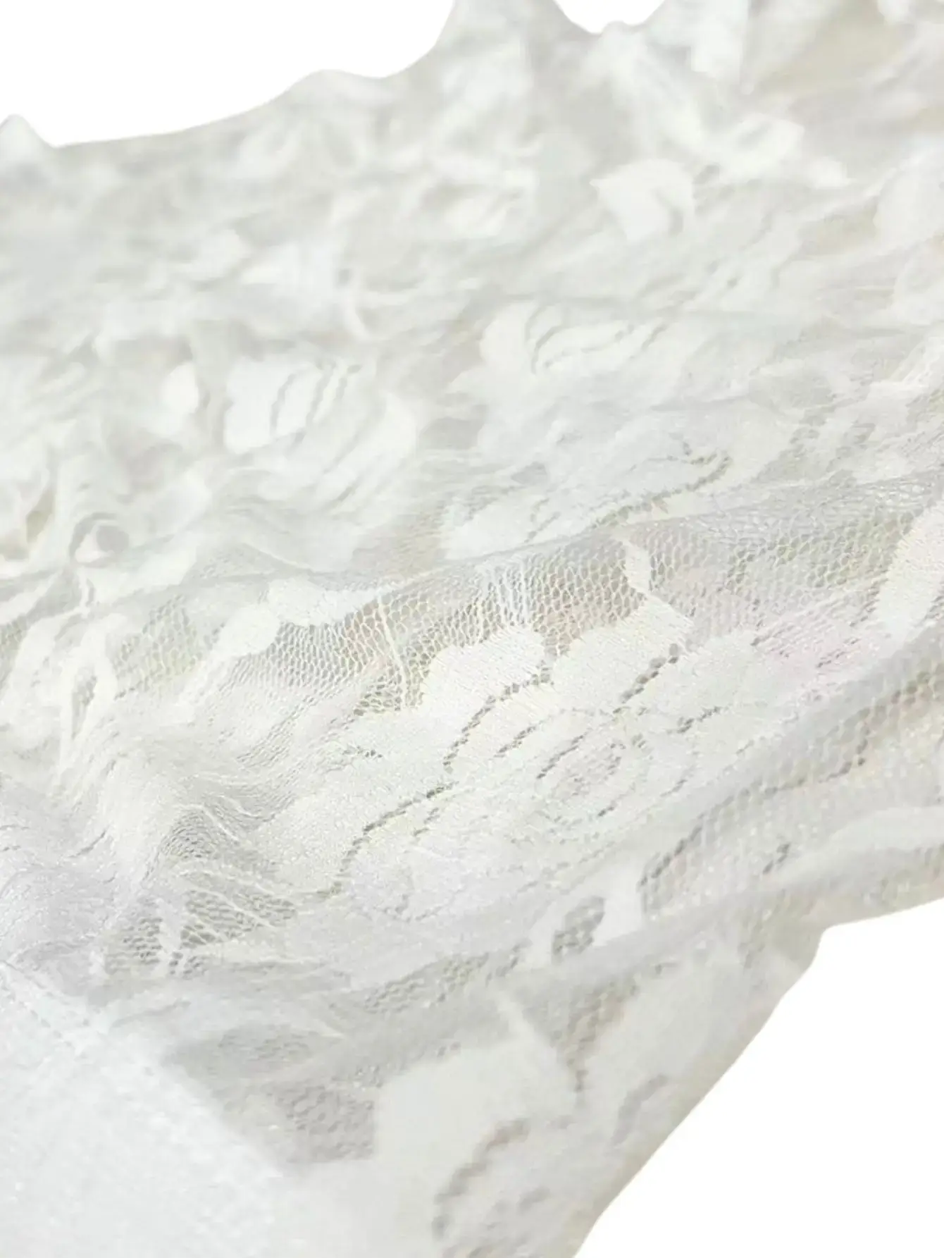 1Pc Men's Fashion New Design Sexy Lace Embroidery, High Elasticity Transparent Lace Flat Corner Underwear, Sexy, Ice Silk 3256811662670417 — image 12