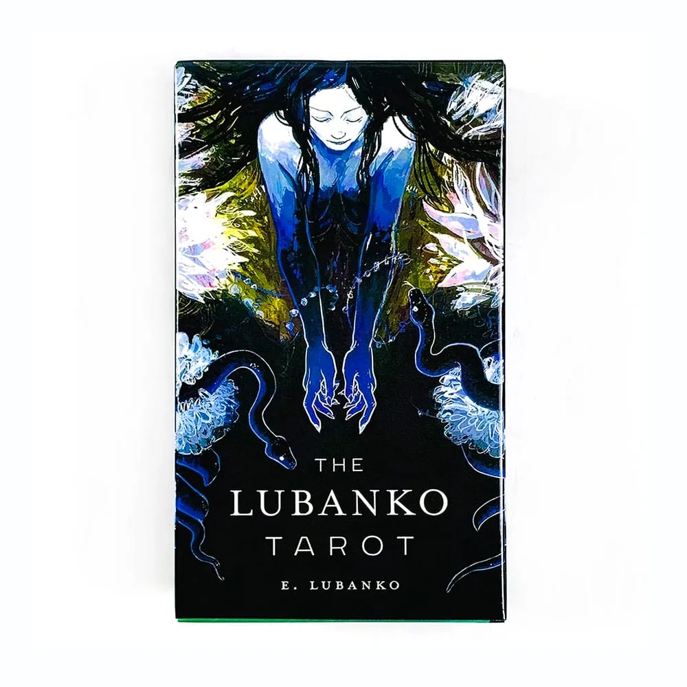 The LUBANKO Tarot Deck Mystical Artwork Ανθεκτικά και φορητά παιχνίδια διαλογισμού και πάρτι Τέλεια για πνευματική καθοδήγηση και συλλέκτη