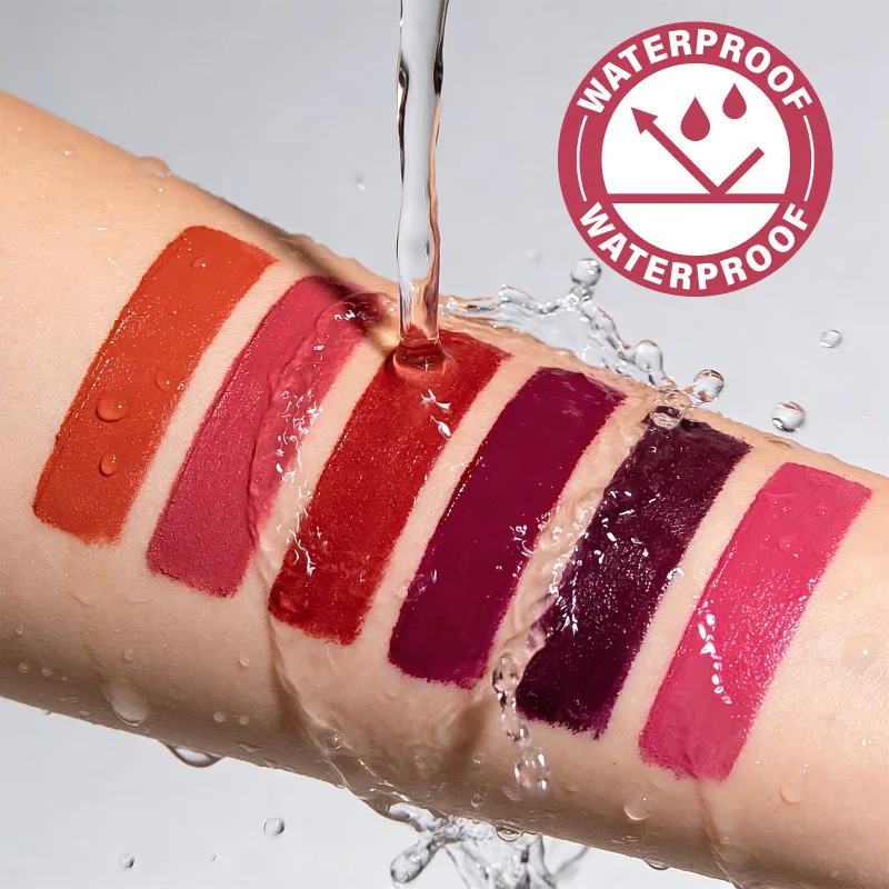 1 τεμ. Ματ Lip Gloss Σχήμα Μπουκαλιού Κόκκινου Κρασιού Σέξι Αντικολλητικό Κύπελλο Βελούδινο Ματ Γυμνό Υγρό Κραγιόν Γυναικείο Μακιγιάζ Lip Gloss — image 7