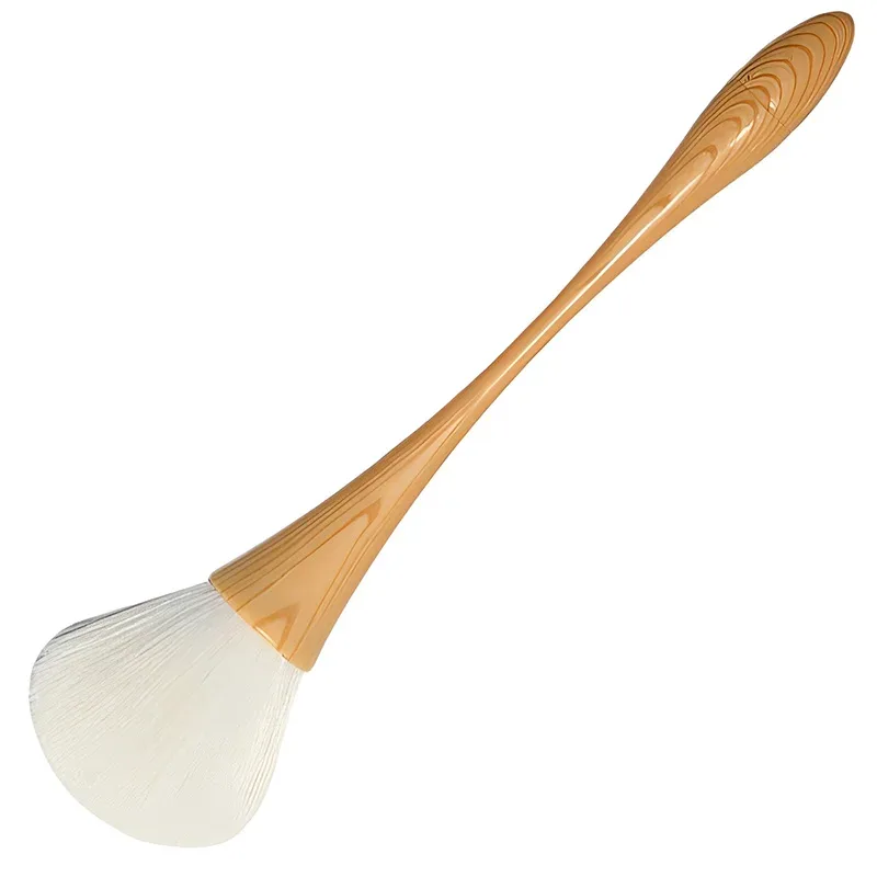 Pincéis de maquiagem profissional, pó de ouro rosado, blush, cabelo macio, limpador de pó grande para unhas, ferramenta de beleza cosmética para manicure — image 13