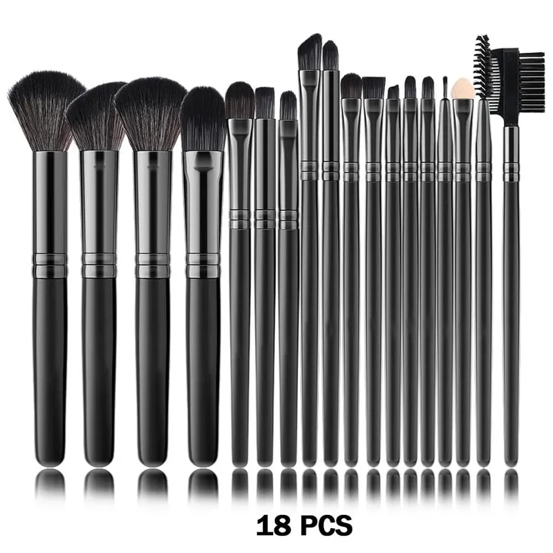 סט מברשות איפור חדש 10/32 יחידות Soft Fluffy Powder Foundation Contour סומק קונסילר צלליות מיזוג סימון כלי יופי