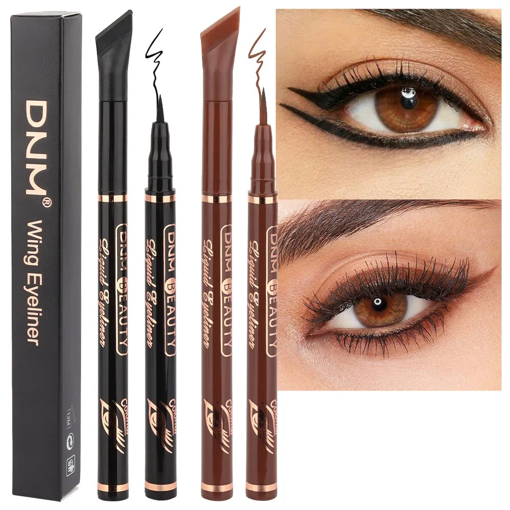 12 Colors Matte Liquid Eyeliner Pen Black Purple Makeup Waterproof Quickly Drying Smooth Ultra-thin Eye Liner Wing Tips Cosmetic — image 2