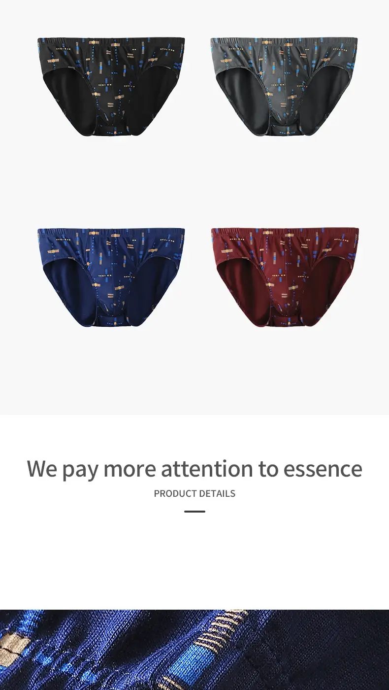 Men's pure cotton underwear men's sports boxers large size boxer shorts comfortable and breathable boys' underpants trendy — image 10