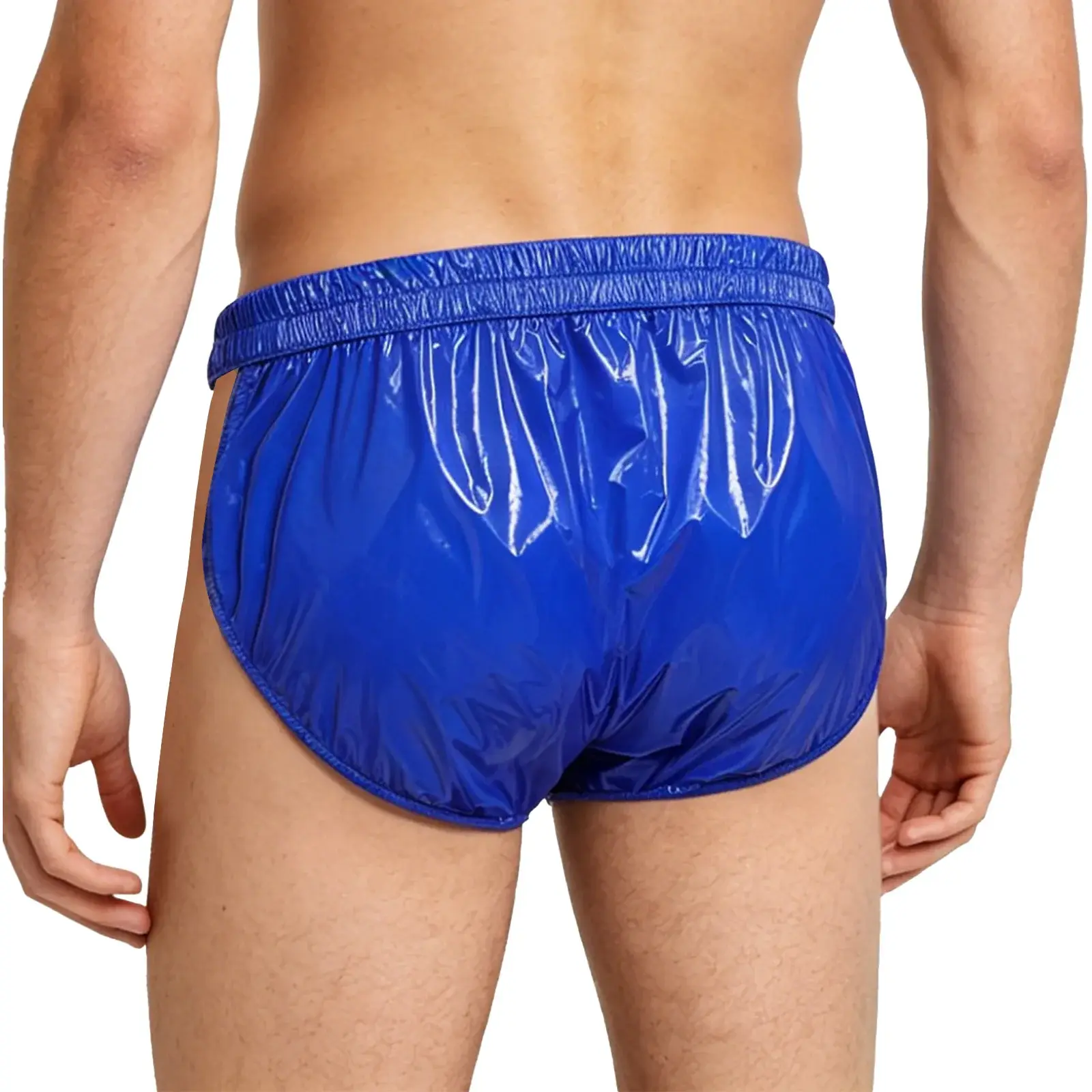 Mens Waterproof Swim Briefs Elastic Waistband Bikini Briefs Swim Bottoms Swimming Surfing Sunbathing Swimwear Bathing Suit — image 3