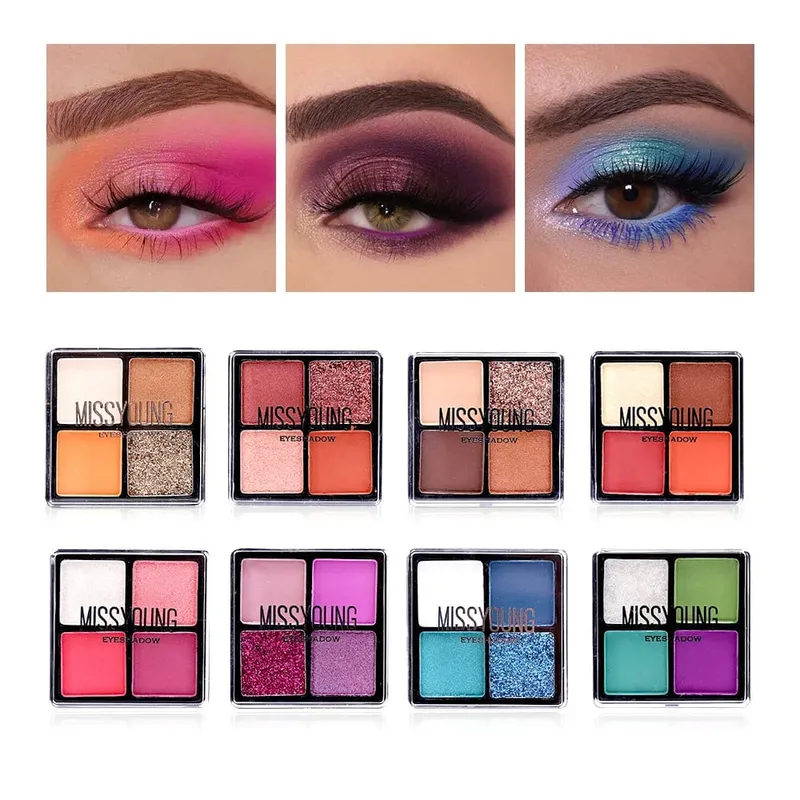 Σετ δώρου μακιγιάζ για γυναίκες Full Kit All in One Make Up φρυδιών σε σκόνη κραγιόν Lip Gloss Brush Shimmer Glitter Eye Shadow Palette
