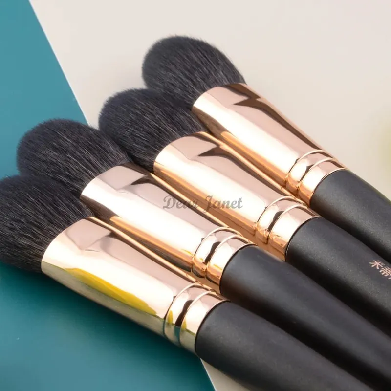 Pincéis de maquiagem para contorno, escultura de cabelo de cabra, bronzer, base, pincel de maquiagem, ferramentas de beleza requintadas, meu destino 025, 1 peça — image 5