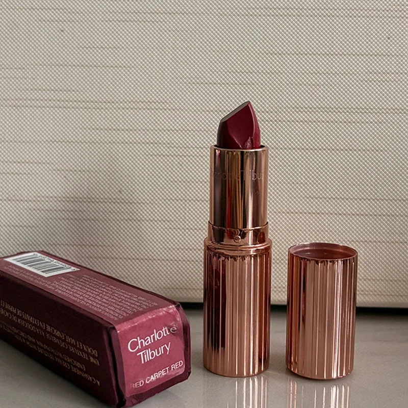 Charlotte Tilbury Four Color Palette Pillow Talk Eraggera Eyes Small Gold Tube Lipstick Easy To Apply Makeup Portable Cosmetics