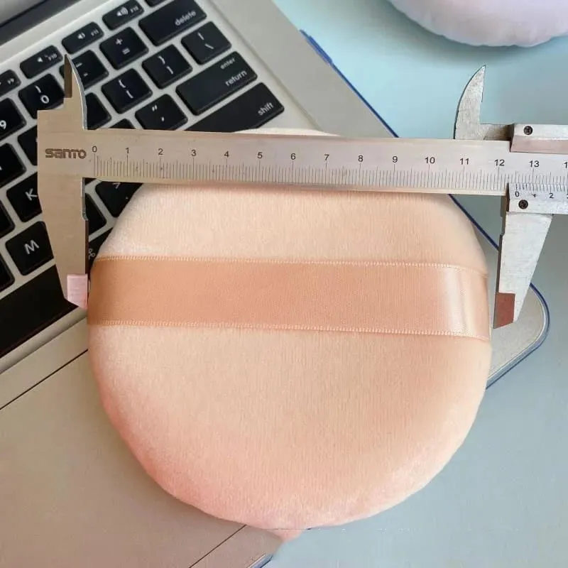 Oversized Giant Soft Makeup Powder Puff Velvet Beauty Egg Sponge Μαλακό και φιλικό προς το δέρμα χωρίς πούδρα για υγρή και στεγνή χρήση — image 5