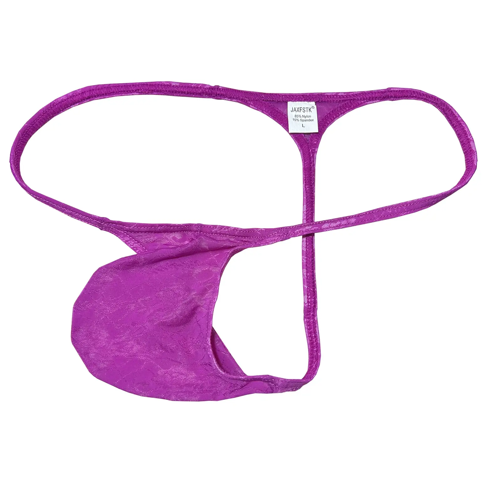 Mens Ultra-Thin Lace Jacquard Thong Underwear Soft Breathable Lightweight Mesh Panties Men Thong G-string Low Rise No-Show Brief — image 2