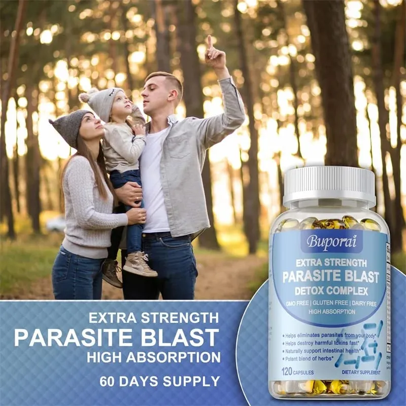 Parasite Blast Detox Complex - Supports Intestinal Health Eliminates Parasites Promotes Metabolism and Enhances Immunity — image 6