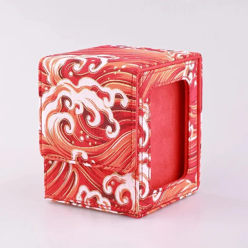 120+ Trading Card Deck Box με παράθυρο προβολής MTG PTCG TCG Επιτραπέζια παιχνίδια Συλλεκτικές θήκες για κάρτες YGO Magnetic Organizer Case Δώρο — image 19