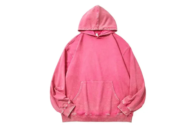 350 Grams Retro Acid-Washed 100% Cotton All-In-One Cap Hoodie High-Quality Loose-Fitting Sports Shirt Custom Logo