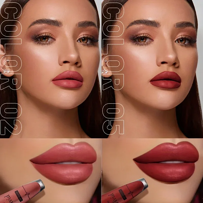 High Pigmented Matte Lip Glaze - Long-lasting Smudge Proof Liquid Lipstick Makeup Δώρα για την Ημέρα του Αγίου Βαλεντίνου Δώρο για την Ημέρα της Γυναίκας — image 6