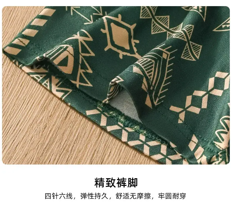 4pcs Sports Shorts Men Graffiti Boxers and Underpants Fashion Men's Boxer Briefs Cotton Man Boxer Men Panties Set Man Underwear — image 6