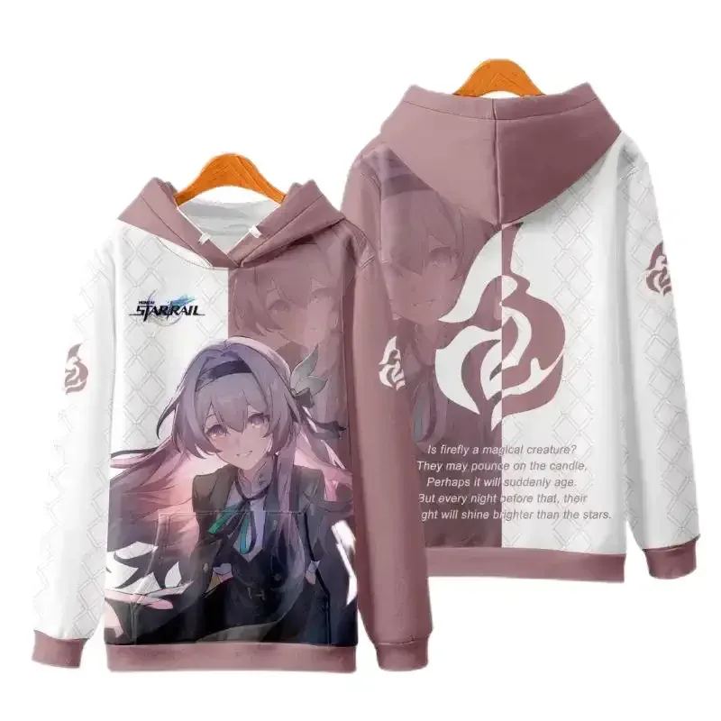 ใหม่เกมHonkai: Star Railทั้งหมดบทบาทเล่นHoodies 3Dพิมพ์อะนิเมะเสื้อกันหนาวขนาดใหญ่ผู้ชายผู้หญิงแขนยาวTracksuit Pullover — image 37