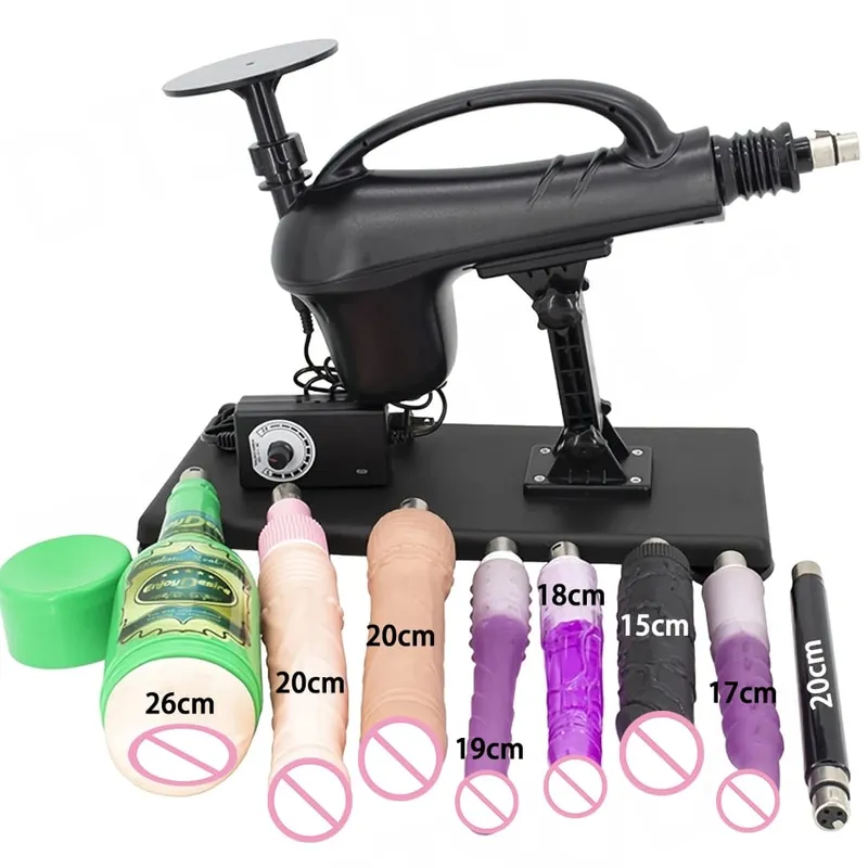 Αυτόματο σεξουαλικό μηχάνημα 3XLR Dildo Attachments Γυναικείο Αυνανισμό Δονητικό όπλο σεξουαλικά παιχνίδια για άνδρες ζευγάρια Προϊόντα ενηλίκων — image 8