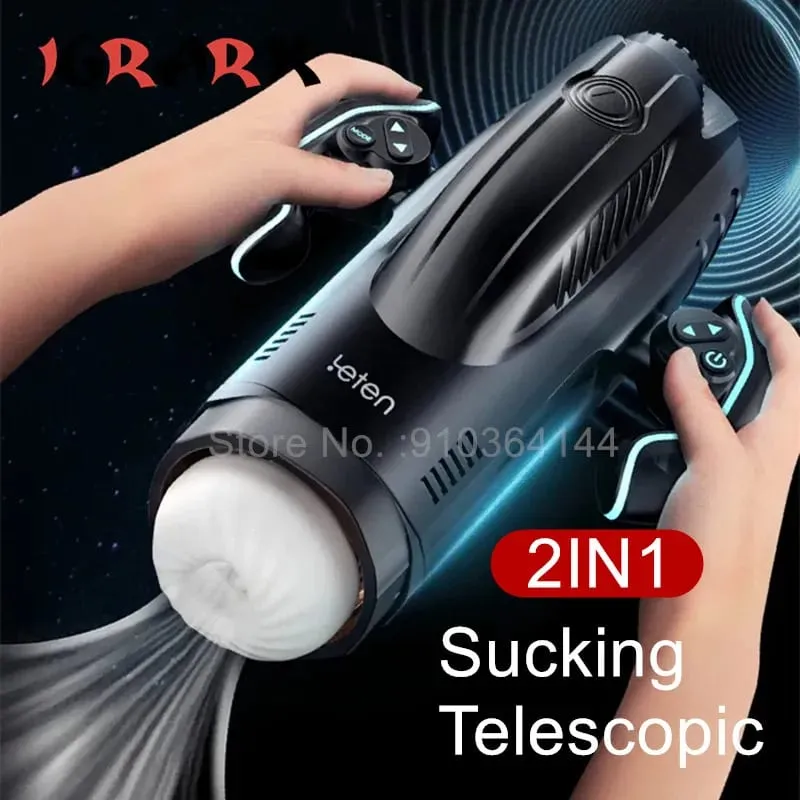 Leten Male Masturbator High Speed Thrusting Vibrator Automatic Sucking Heating Vagina Masturbation Machine Sex Toy For Men Adult — image 2