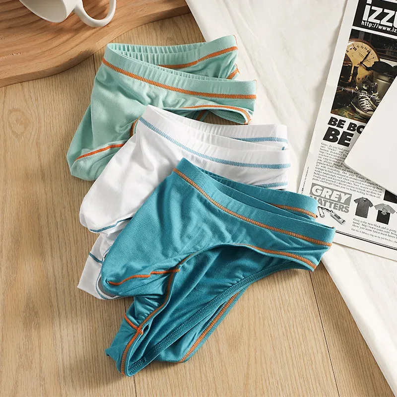 Mens Underwear Briefs Shorts Homme Slip Bamboo Fiber Panites Ropa Breathable Low Waist JJ U Convex Pouch Underpant Male M-XXL — image 10