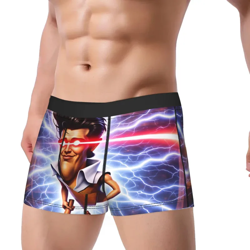 Charlie Kirk Meme Boxer Shorts Pouch Underwear High Quality Customs Shorts Briefs Novelty Men Panties Plus Size 2XL — image 2