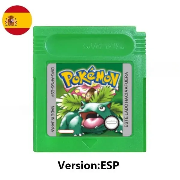Many style Pokemon Red Blue Crystal Golden Green Silver Yellow GBC Game Card 16 Bit Video Game Cartridge Console Card GB/SP — image 24