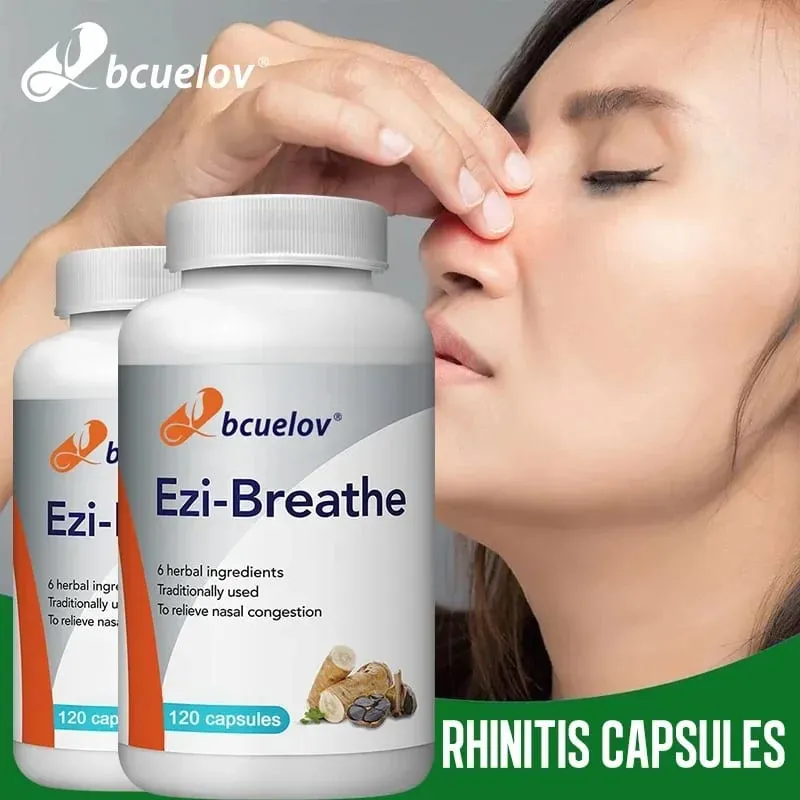 Relieves Nasal Congestion Capsules Improve Respiratory Health Help Clears Airways Natural Supplement