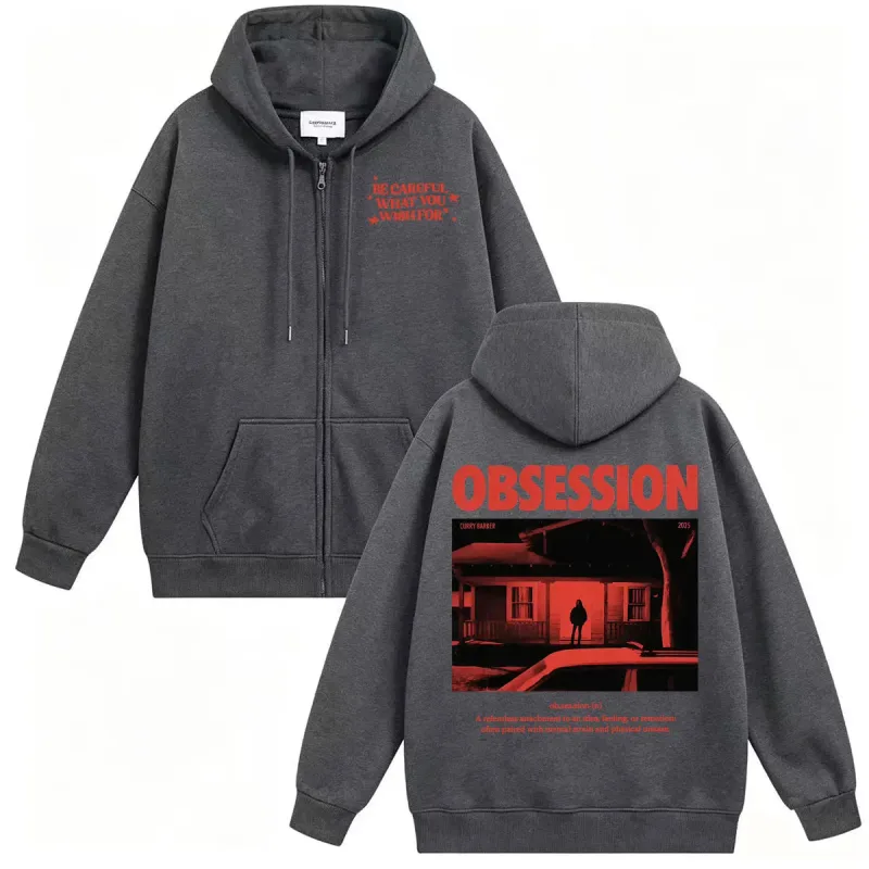 Sudadera con capucha de la película Obsession para hombre, chaqueta, abrigos, One Wish Willow, ten cuidado con lo que deseas, moda Retro, con cremallera, 2026 — image 4