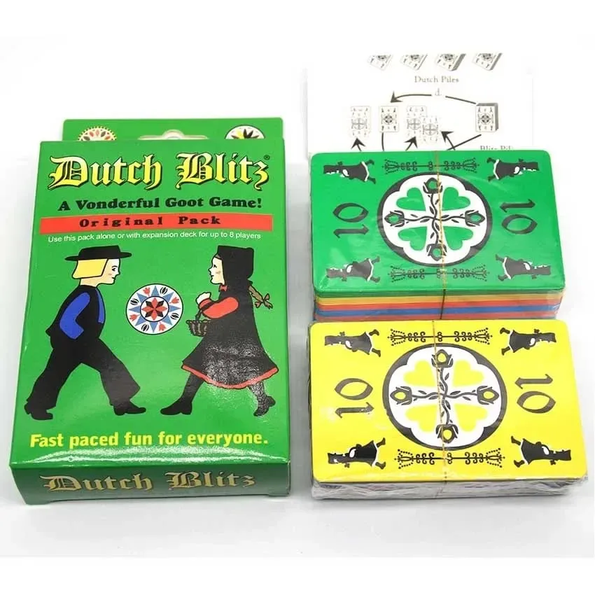 Dutch Blitz The Original Fast Paced Card Game Contains 160 Card Quick And Easy To Learn Great Family Game For Everyone For 2 — image 5