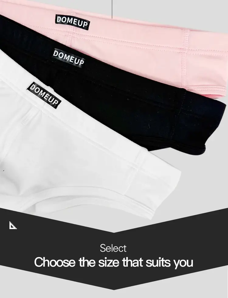Men's Soft Solid Bikini Briefs, Elastic Wide Waistband 3D Support Pouch, Skin-Friendly Breathable Daily Casual Underwear — image 10