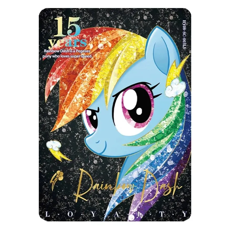 Genuine My Little Pony Card Friendship Eternal 6 7 8 Huiyue Series SC SLR SGR UR Cute Princess Anime Collectible Cards Toy — image 32