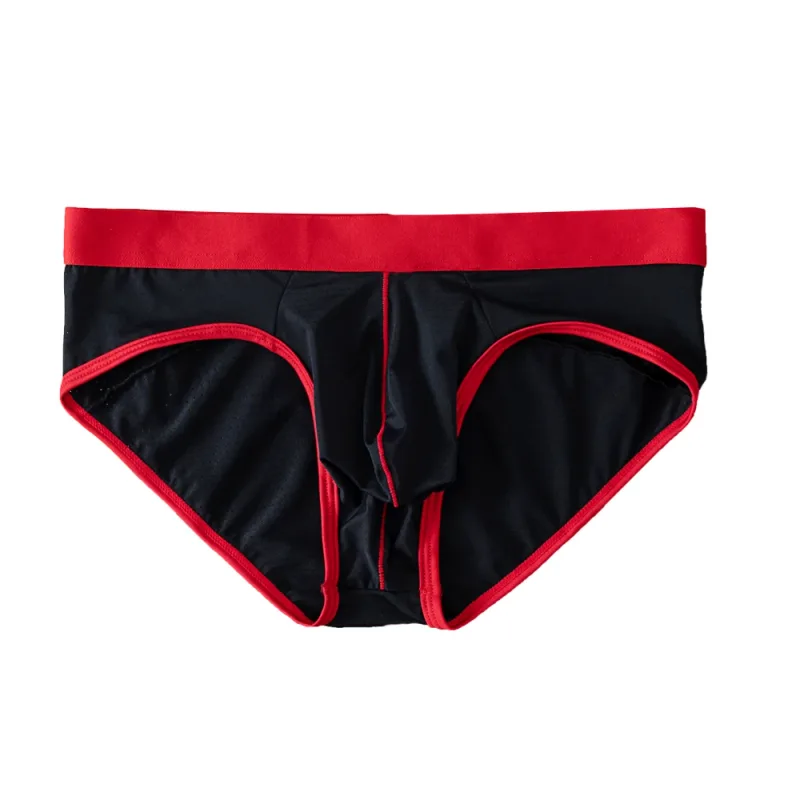 Fashion Mens Underwear Briefs Breathable Mesh Men's Panties Men Brief Bikini Underpants Back Patch Big Pouch Man Trunks D3-11 — image 11