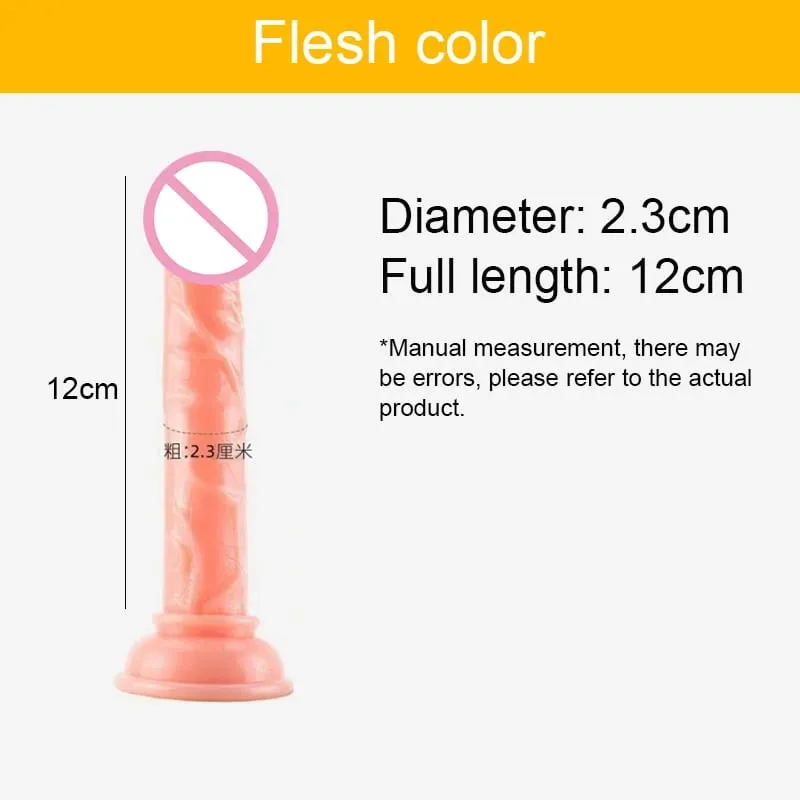 Βεντούζα πολλαπλών στυλ Dildo χρώματος σάρκας Dildo Big Dick Θηλυκό Αυνανιστής Κλειτορικός διεγέρτης Λεσβιακά σεξουαλικά παιχνίδια για γυναίκες