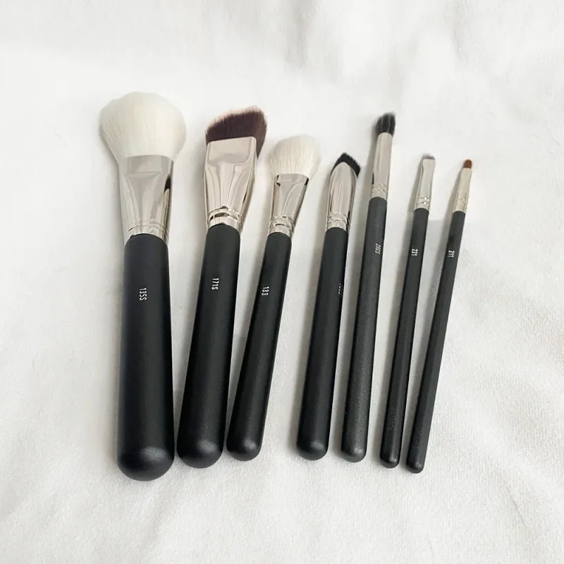 Conjunto de pincéis de maquiagem 135s pó 171s fundação 133 bochecha blush 286s cônico olho mistura 106 corretivo kit escova cosmética — image 3