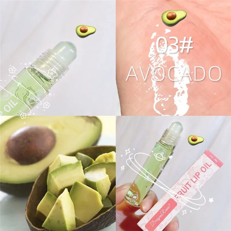 Fruit Lip Gloss Διάφανο Lip Oil Ενυδατικό μειώνοντας τις γραμμές χειλιών Θρέφει τα χείλη Αδιάβροχα Υγρά Καλλυντικά για Χείλη Μεγάλης διάρκειας — image 9