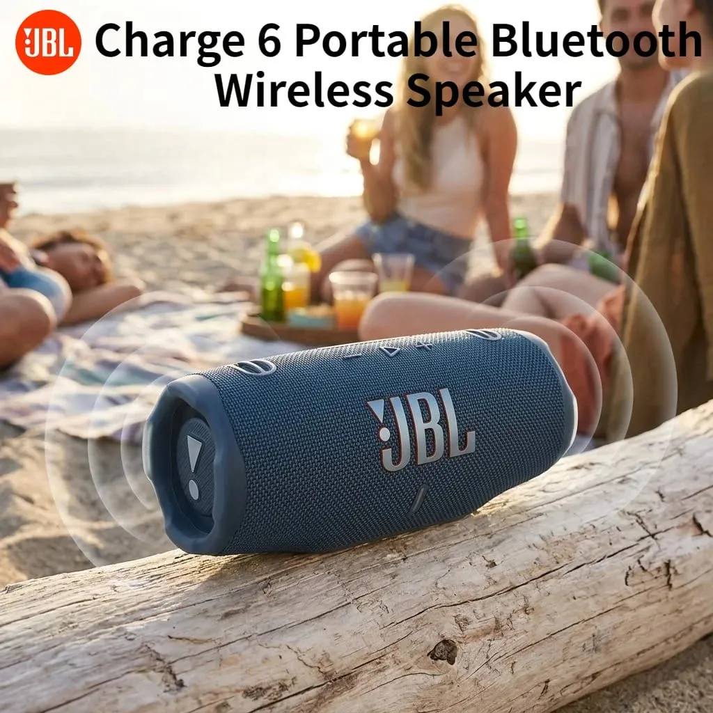 JBL Charge 6 Portable Bluetooth Speaker Wireless Deep Bass Subwoofer IP68 Waterproof Pro Sound Outdoor Party Camping Boombox — image 2