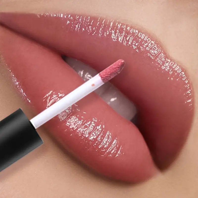 Nude Lip Gloss Αδιάβροχο ματ υγρό κραγιόν μακράς διαρκείας, μη κολλώδες φλιτζάνι Red Velvet Lip Tint Καλλυντικά Μακιγιάζ — image 2